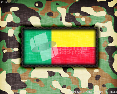 Image of Amy camouflage uniform, Benin
