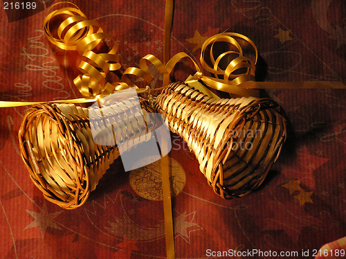 Image of Christmas presents decoration