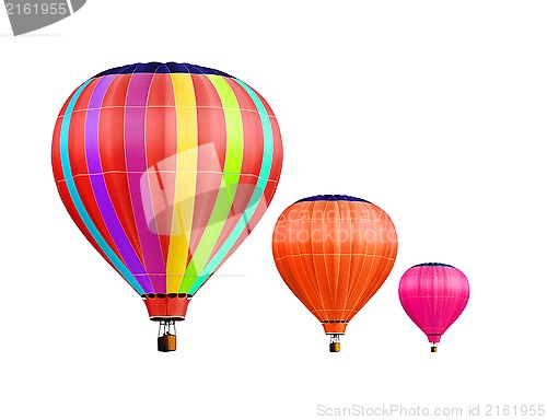 Image of air-balloons with path