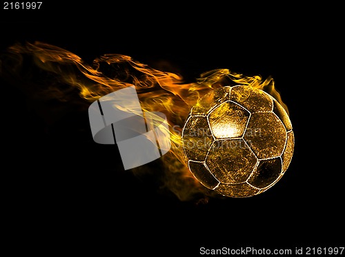 Image of fiery ball