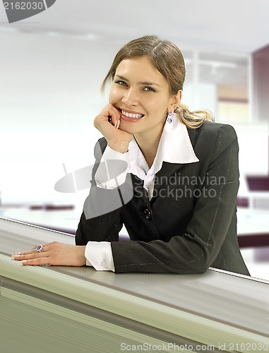 Image of receptionist