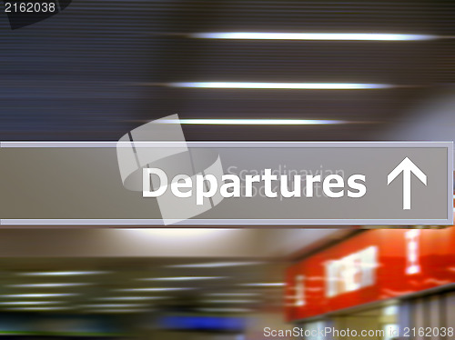 Image of Tourist info signage departures