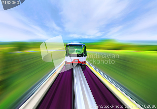 Image of overhead railway