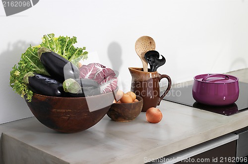 Image of still life in the kitchen