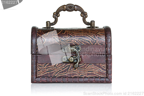 Image of Wooden treasure chest 