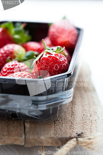 Image of Fresh whole strawberries