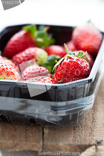 Image of Fresh whole strawberries