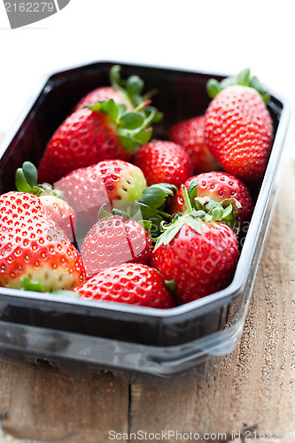 Image of Fresh whole strawberries