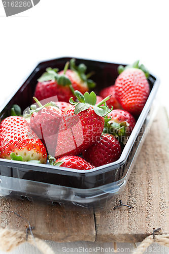 Image of Fresh whole strawberries