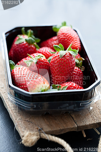 Image of Fresh whole strawberries