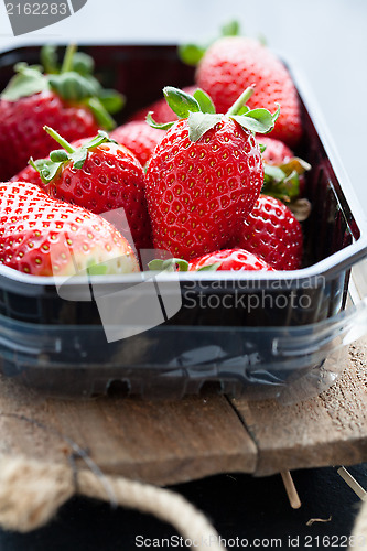 Image of Fresh whole strawberries