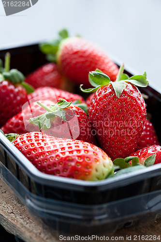 Image of Fresh whole strawberries