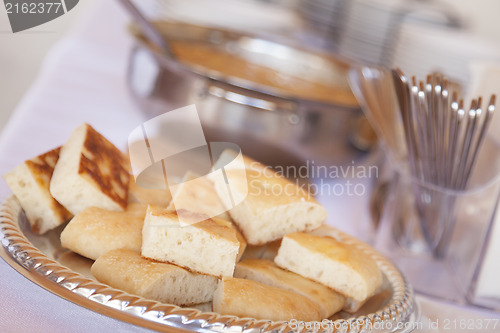 Image of Tray of Fresh Made Italian Bread