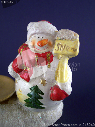 Image of snowman trinket