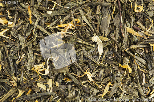 Image of loose leaf green tea