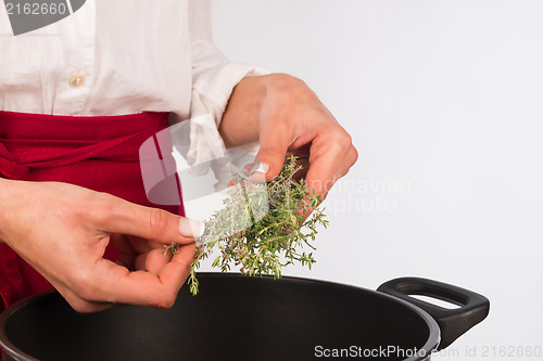 Image of Seasoning with thyme