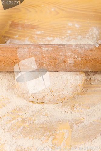 Image of Working with a rolling pin