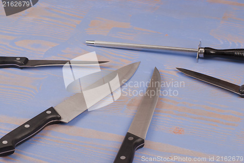 Image of Kitchen knives