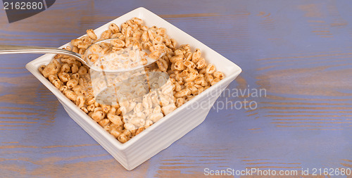 Image of Bowl of puffed rice