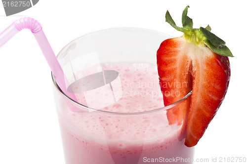 Image of Strawberries milk shake