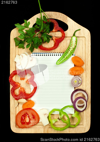 Image of Notebook to write recipes