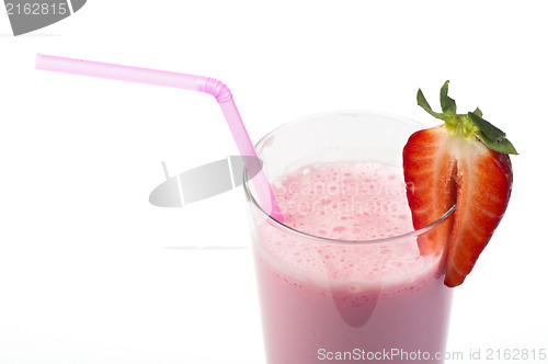 Image of Strawberries milk shake