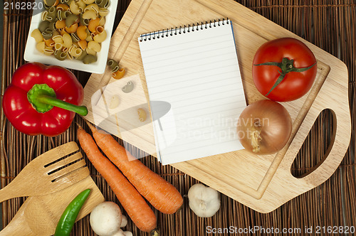 Image of Notebook to write recipes