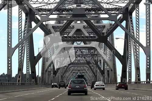 Image of Cars on Bay Bridge