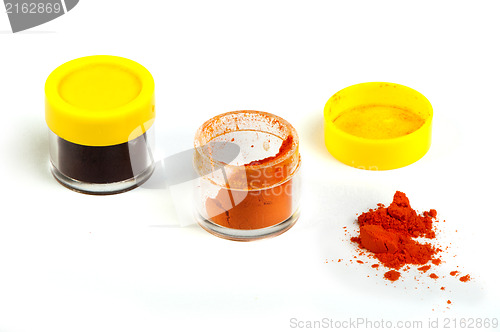 Image of Artificial food coloring pigment or substances in pack