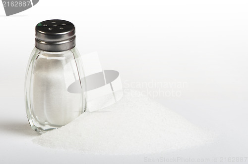 Image of Salt on black background