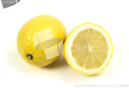 Image of Lemon on white background