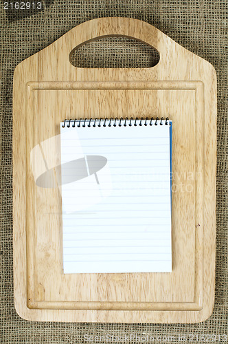 Image of Notebook to write recipes