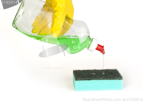 Image of Sponge for washing dishes