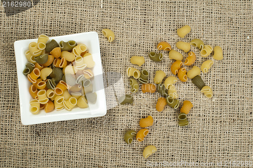 Image of Multicolored pasta