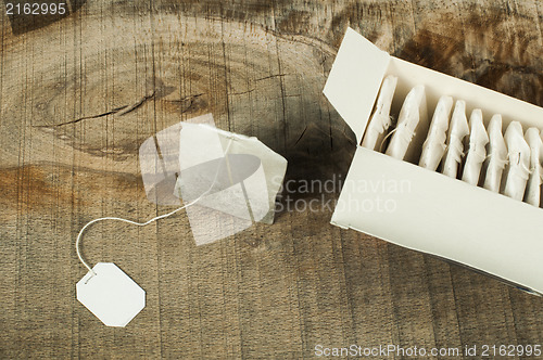 Image of Box with tea bags