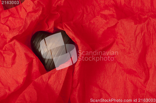 Image of Chocolates in the shape of hearts