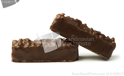 Image of Small waffles with chocolate