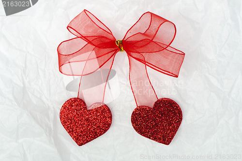 Image of Ribbon and hearts