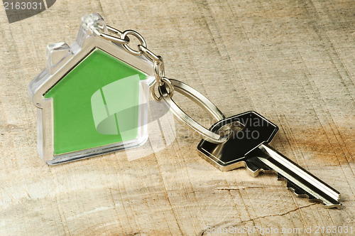 Image of Keychain and key