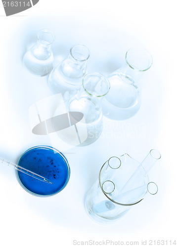 Image of Laboratory glassware equipment