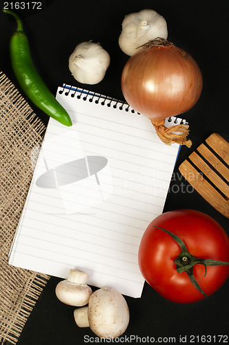 Image of Notebook to write recipes