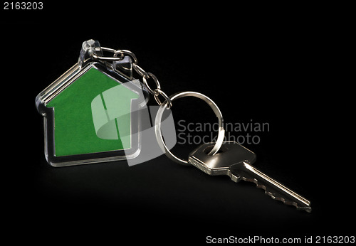 Image of Keychain and key