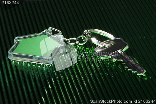 Image of Keychain and key