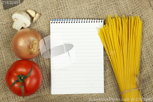 Image of Notebook to write recipes