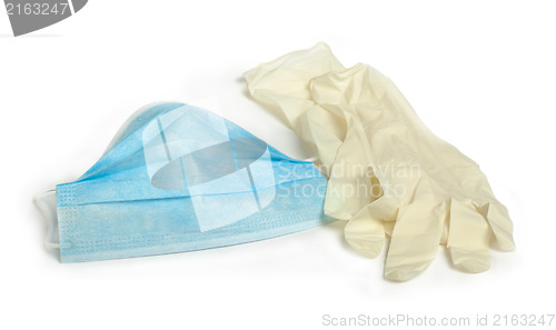Image of Medical mask and gloves