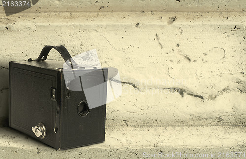 Image of Old vintage camera background