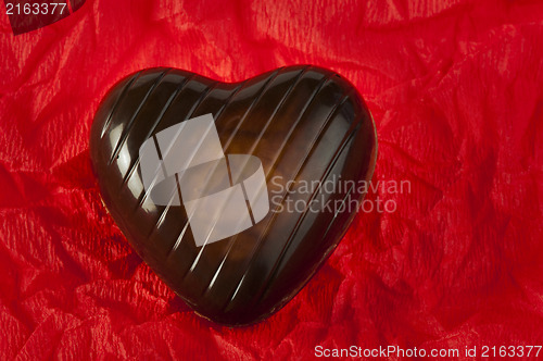 Image of Chocolate in the shape of hearts