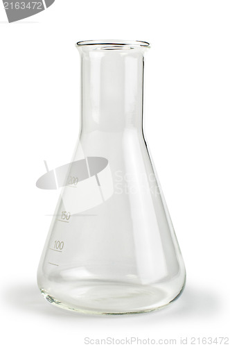 Image of Empty glass laboratory utensils