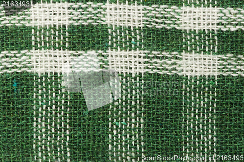 Image of Plaid tea towel