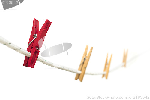 Image of Pegs on a rope